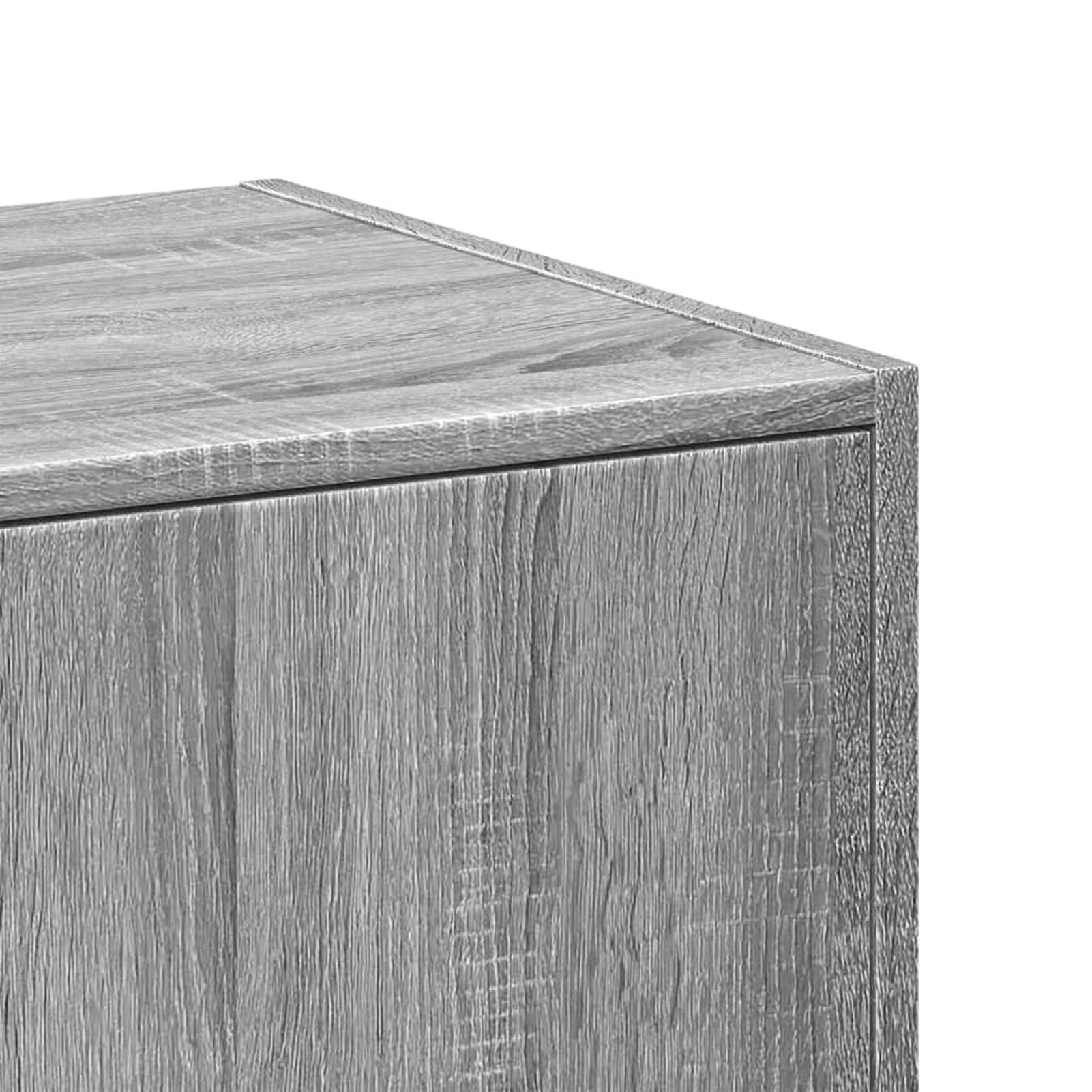 Armadietto per farmacie, 30 x 41 x 118 cm, in legno Sonoma, con 3 robusti cassetti per uno spazio ordinato