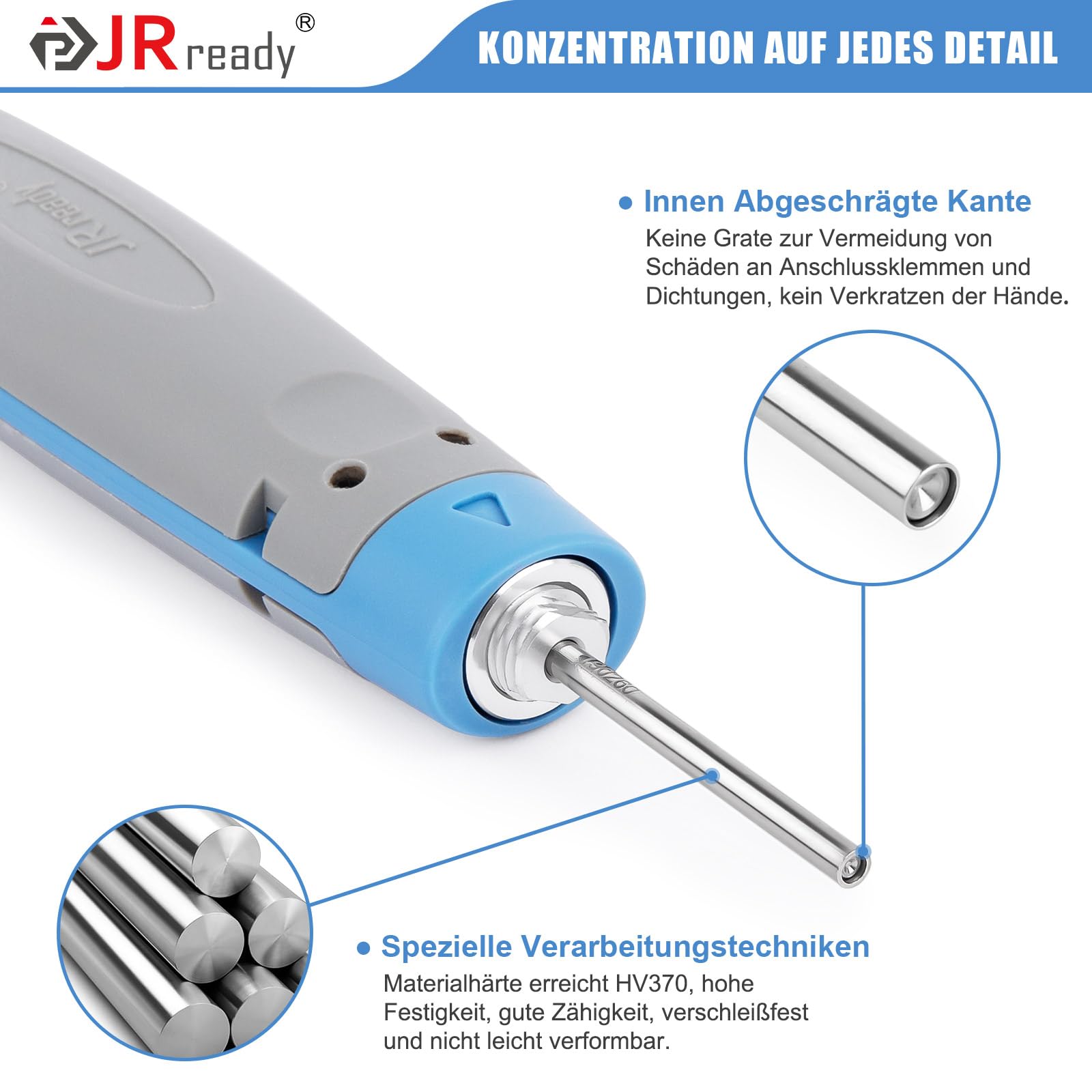 JRready JRconDRK-T190260 strumento di sblocco nuovo aggiornamento con custodia protettiva per TE 4.2 Mini Universal Mate-N-Lock AMP 4.2 Pitch Miniatura Rettangolo (MR) JST FL 4.14 Pitch Contatto