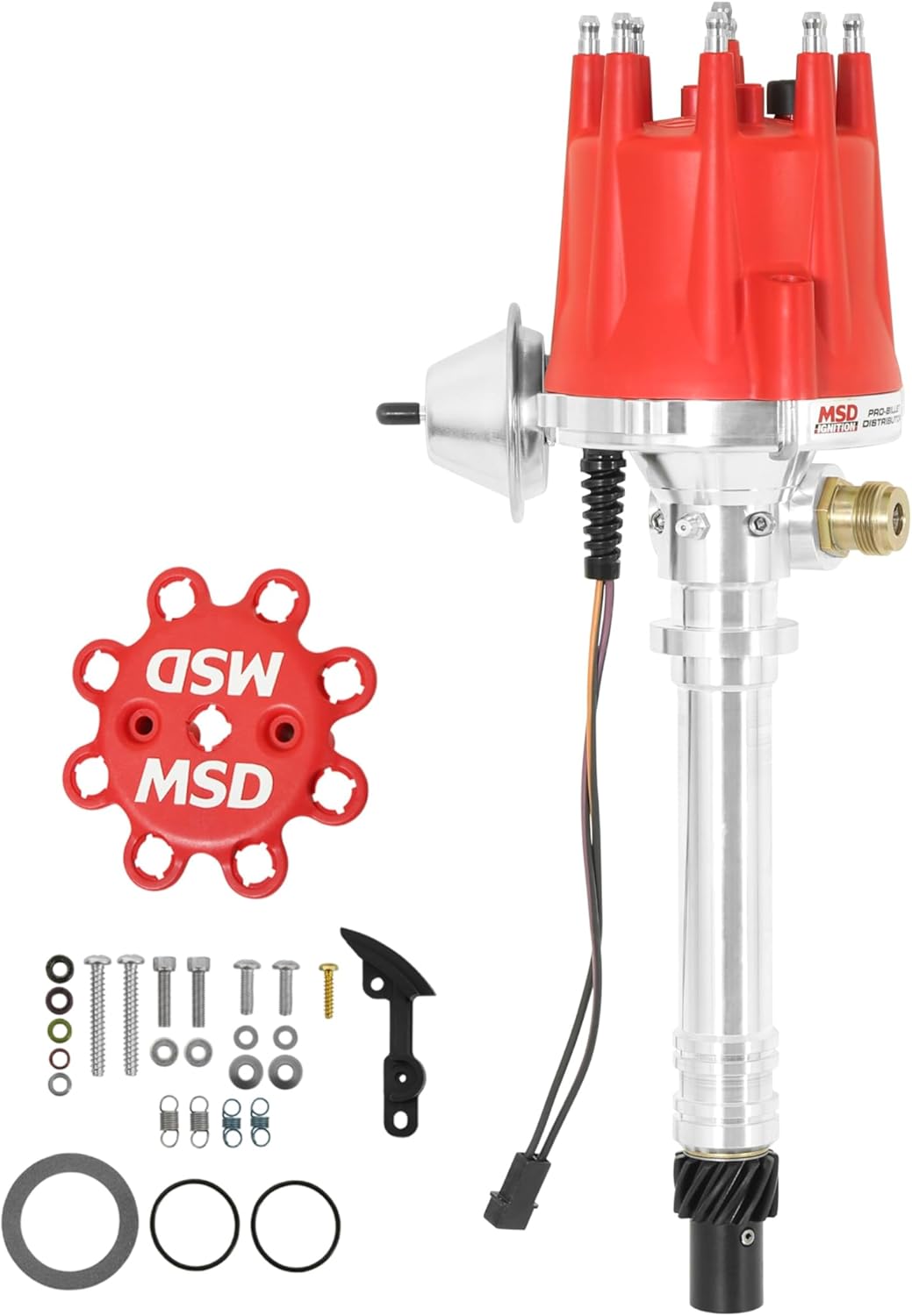 MSD 8572 Tach Drive Distributor w/Vacuum Advance