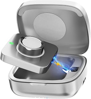 Compatible Charging Case for Oura Ring Gen 3 & 4 Official Charger, Portable Charger Box with 1000mAh Capacity, Fits All Ring Sizes, 30-Day Runtime (Official Charger Not Included)