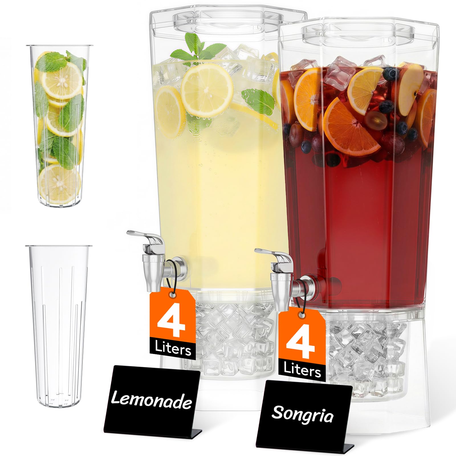 Lifewit 4L Distributeur de Boisson avec Robinet