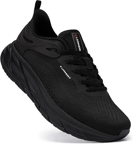 LARNMERN Steel Toe Shoes for Men Lightweight Comfortable Work Sneakers Safety Toe Shoes Slip Resistant