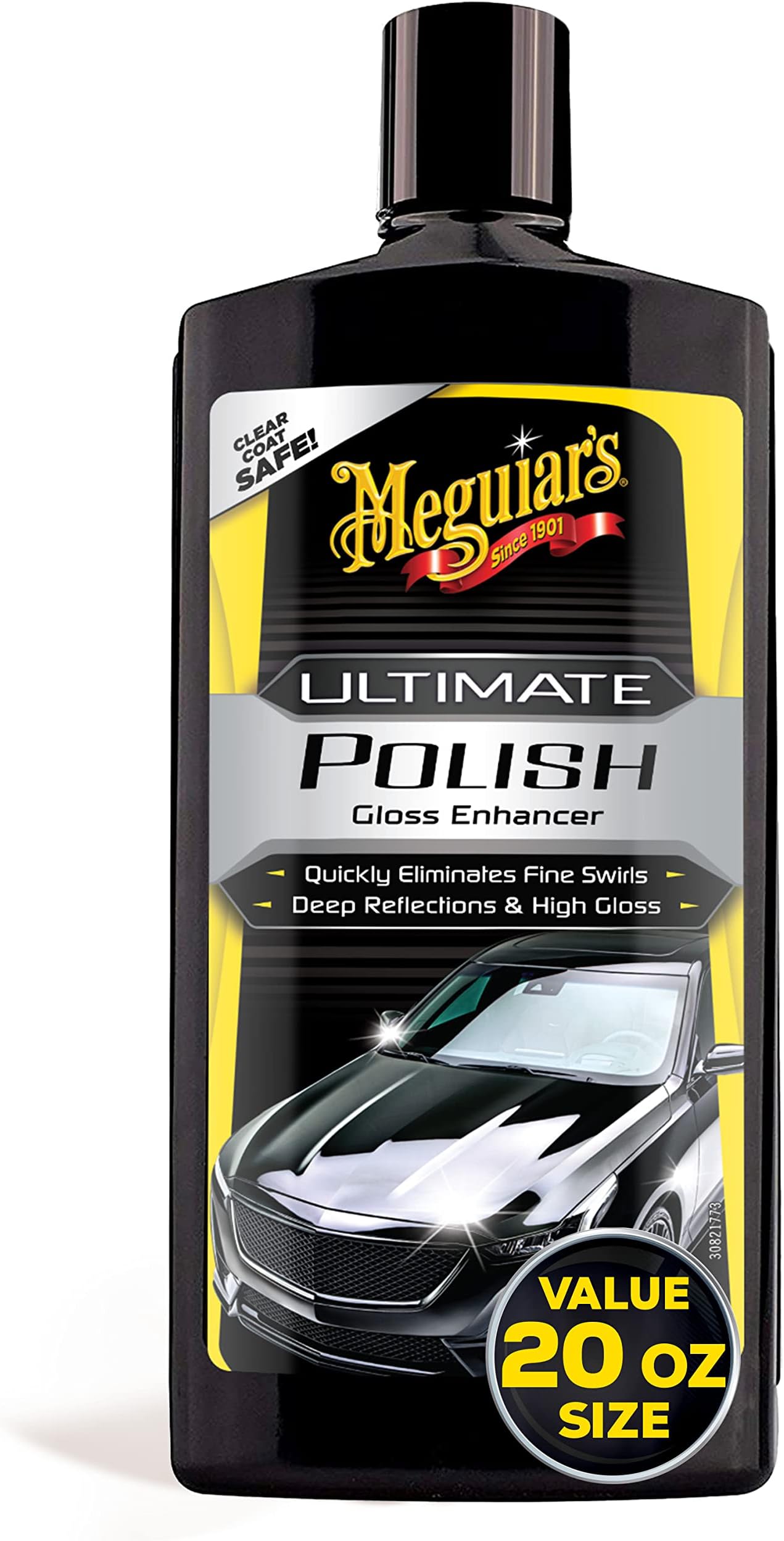 Meguiar's Ultimate Polish, High-Gloss Pre-Wax Car Polish - 20 Oz Bottle