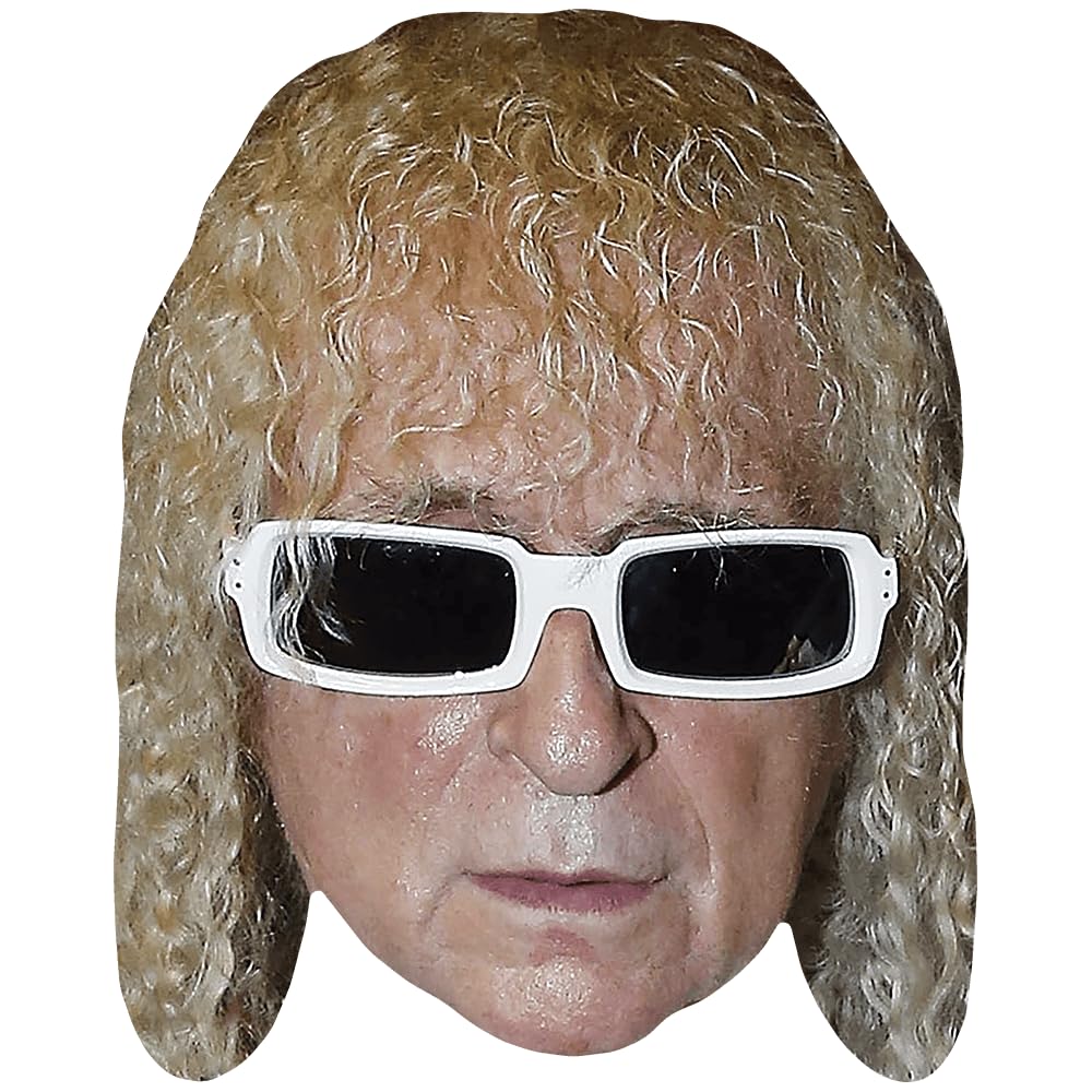 Michel Polnareff (Glasses) Big Head. Larger than life mask.