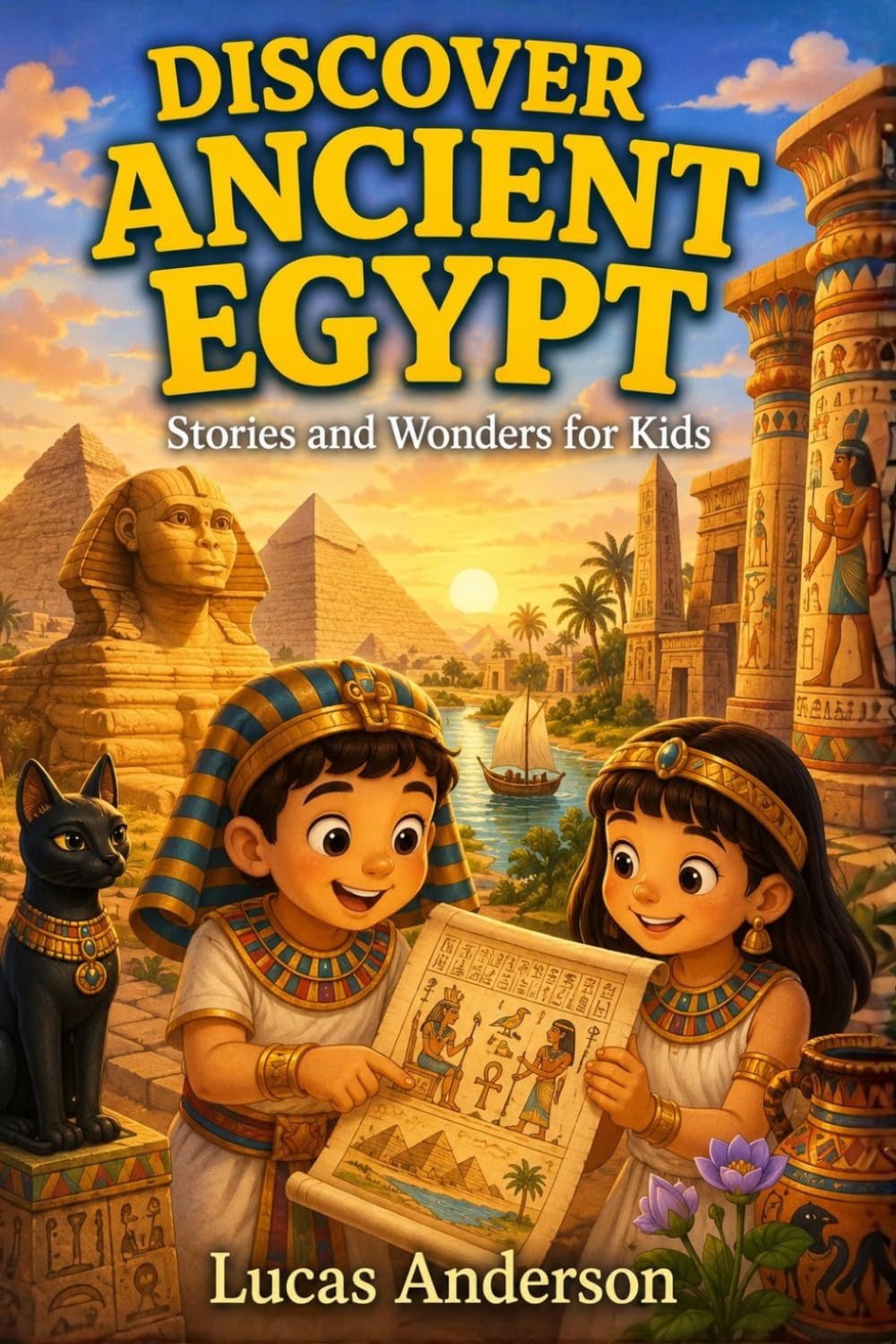 Discover Ancient Egypt: Stories and Wonders for Kids - 25 Short Illustrated Tales for Ages 5-9 (Discover Ancient Worlds)