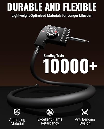 Miniatura 8 de Cable de repuesto para sartén eléctrica Hamilton Beach, Chefman, Crux, Presto, Bella, Cuisinart Fondue Pot, George Foreman, cable de alimentación de