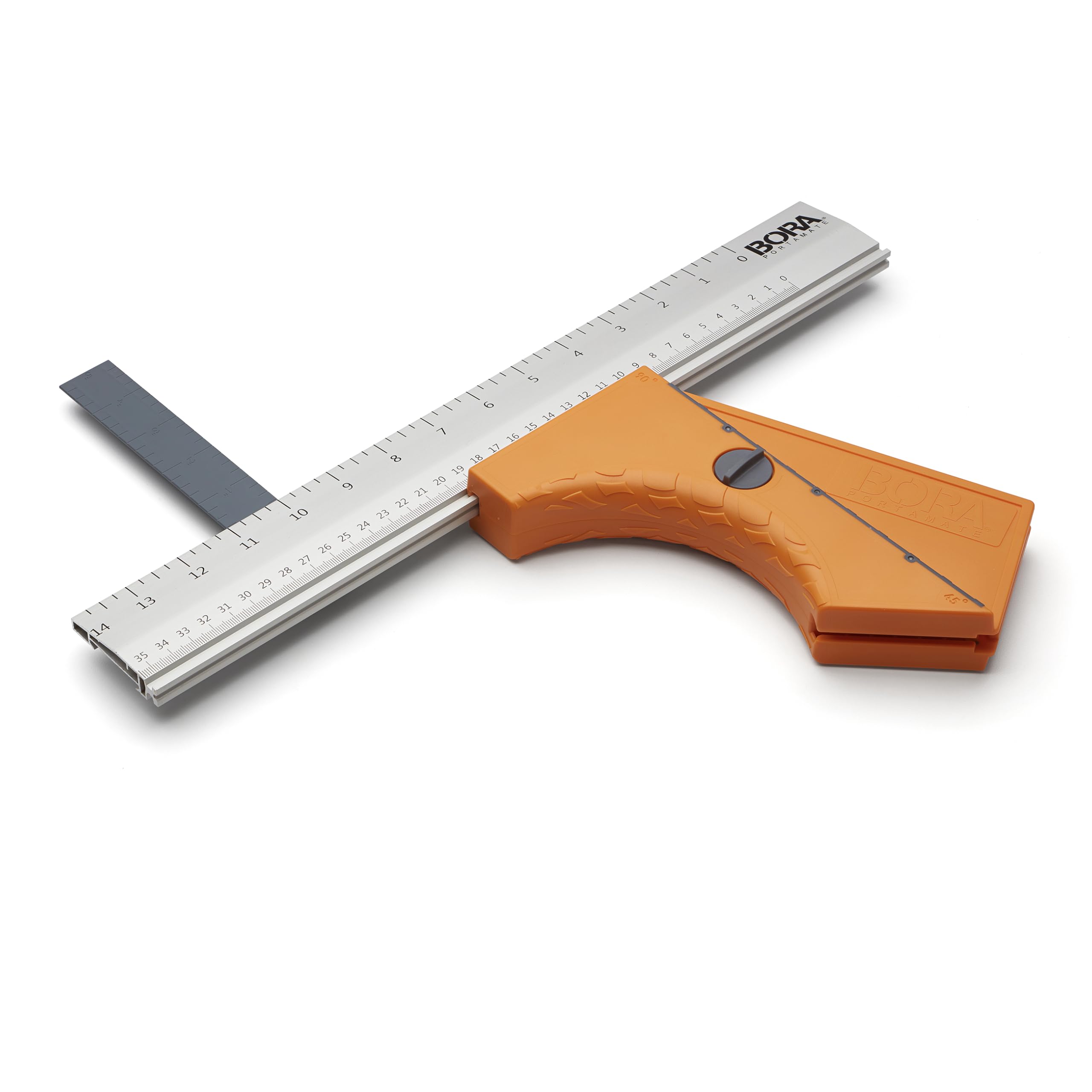 Bora QuickCut 530416 - Guida per sega circolare con guida e supporto angolare, utensile per la lavorazione del legno