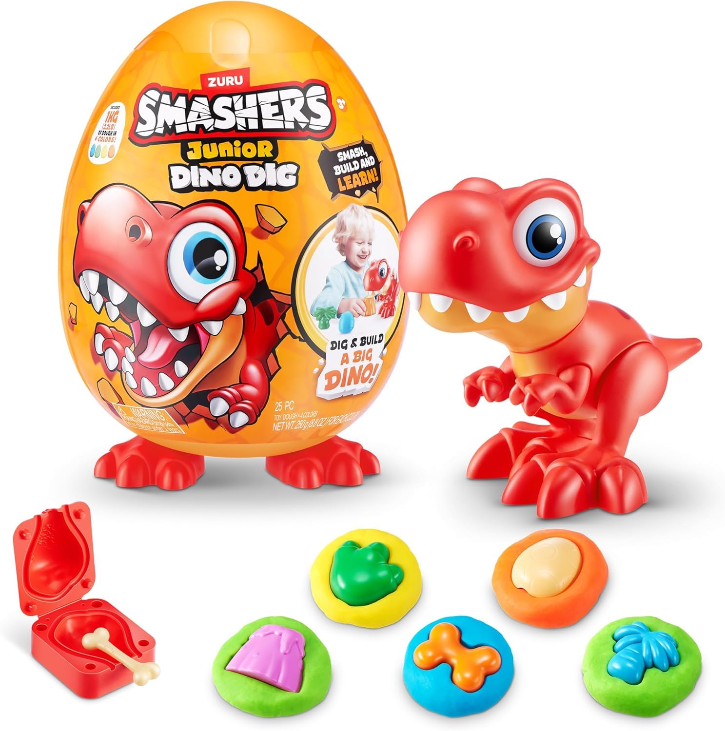 Toys Uncle Surprise Toy (Smashers Junior Dino Dig Large Egg)