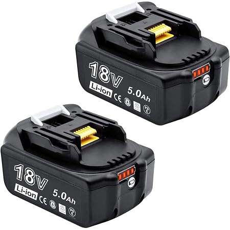 MANUFER 2Pack 18V 5.0Ah BL1850 