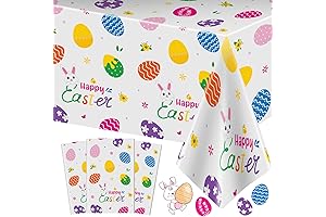 Easter Tablecloth Rectangle Tablecloth for Easter Party