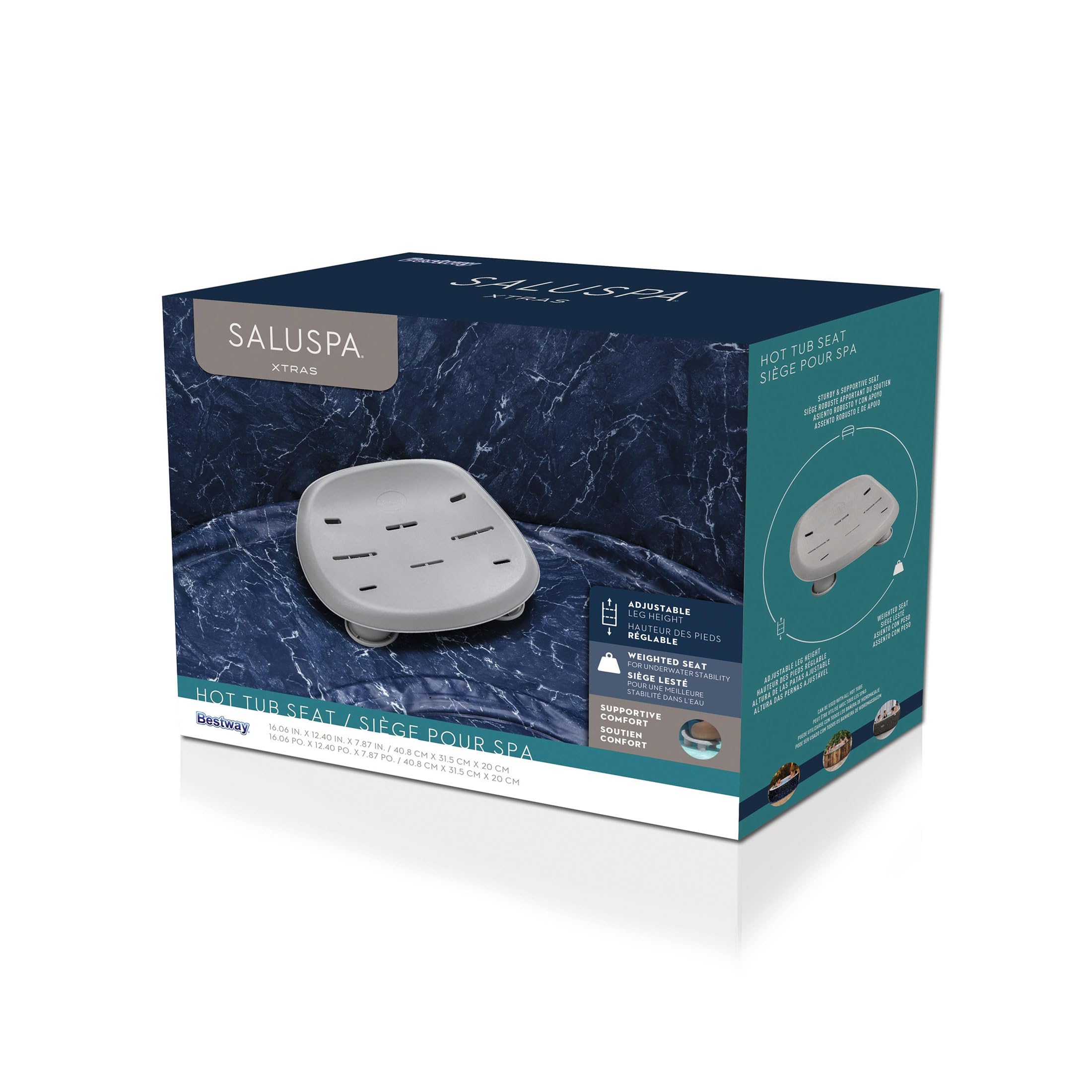 Bestway 60321 Siège Gonflable pour Spa