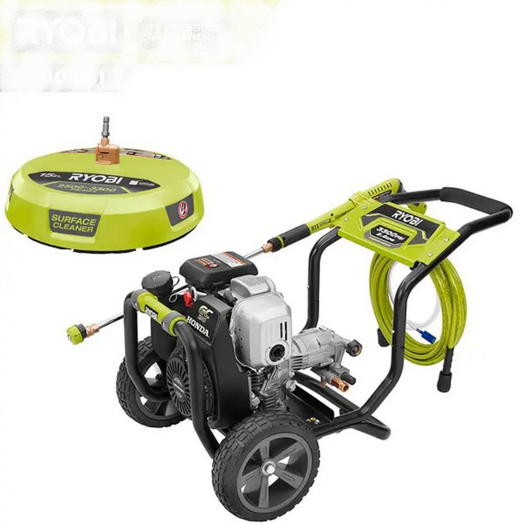 RYOBI 3400 PSI 2.3 GPM Cold Water 