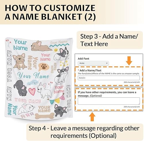 Miniatura 9 de Manta de bulldog francés para niñas y niños, tamaño de regazo de 30 x 40 pulgadas, manta de felpa suave y peluda, regalos para Navidad, manta blanca