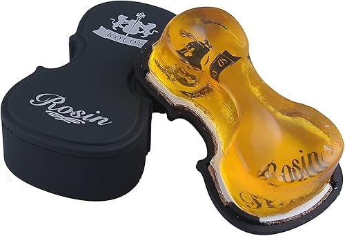 Miniatura 9 de PUNK Colofonía de colofonía transparente natural para violín violonchelo violonchelo y otros instrumentos de cuerda arqueada (2A)