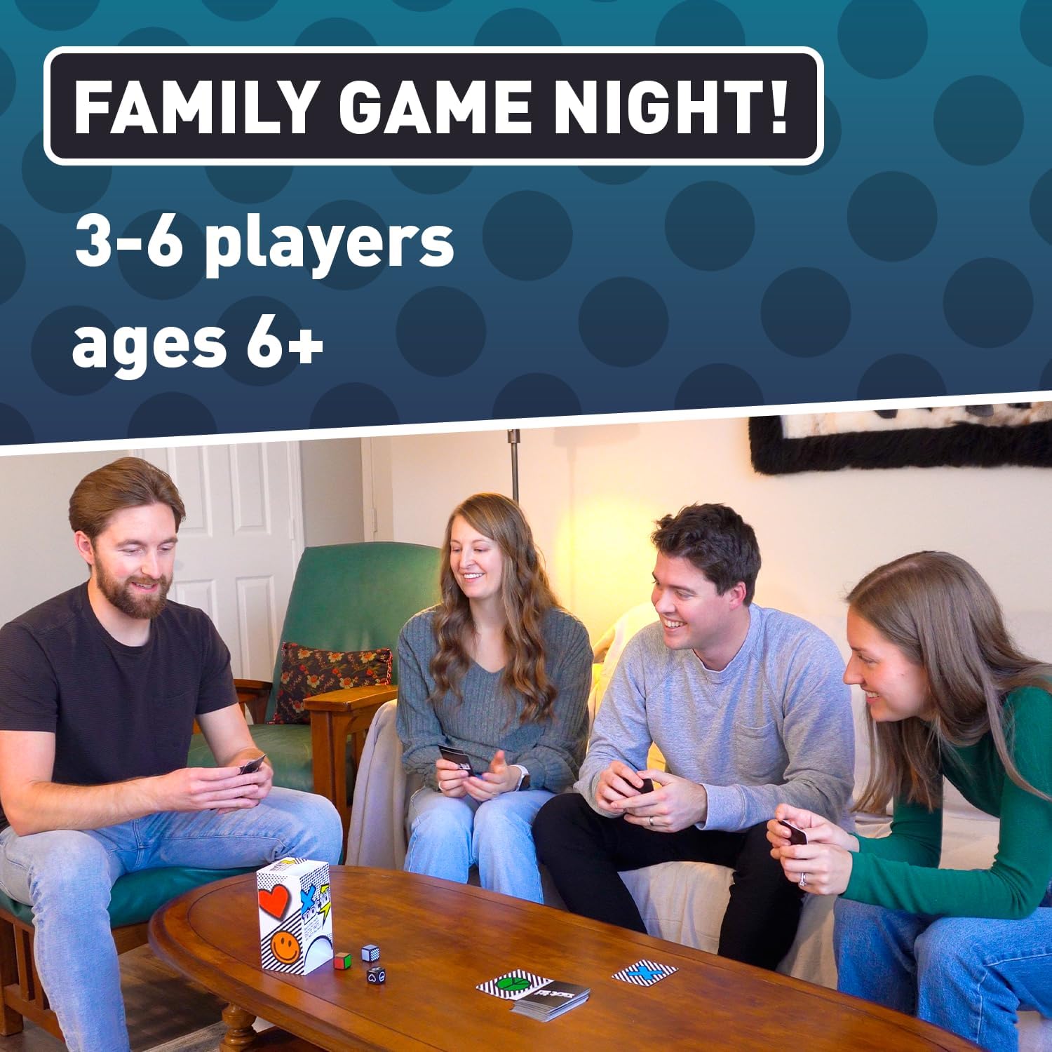 Not It! 1.0 – Fast-Paced Dice & Card Game for Kids & Families | Classic Symbol Matching Game | Ages 6+ | 2–6 Players | Fun Party & Travel Game