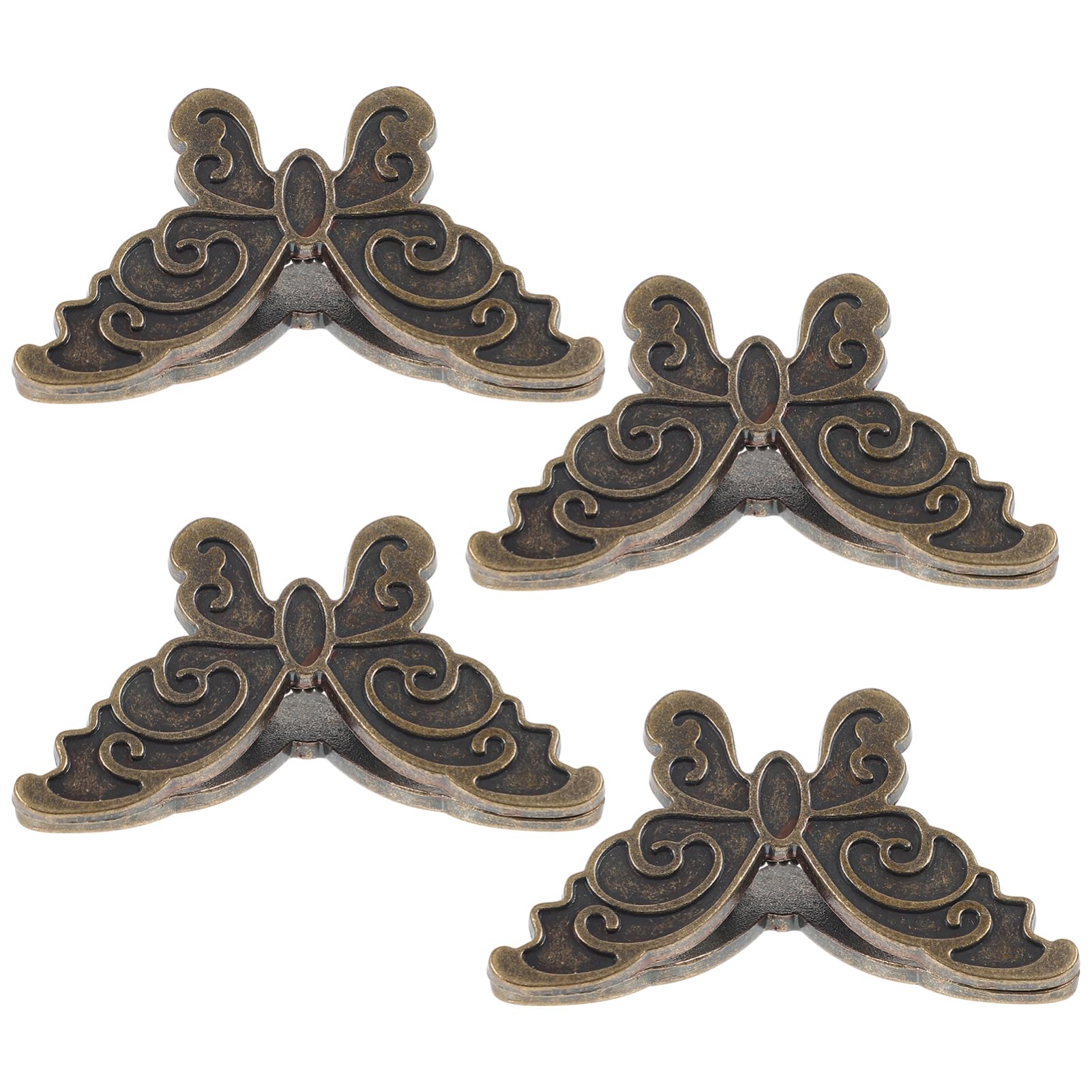 Operitacx 16pezzi Clip Decorative Forma Di Farfalla Per Ufficio Scuola e Progetti Fai Te Fermacarte Eleganti e Resistente Per Documenti e Fatture Antico