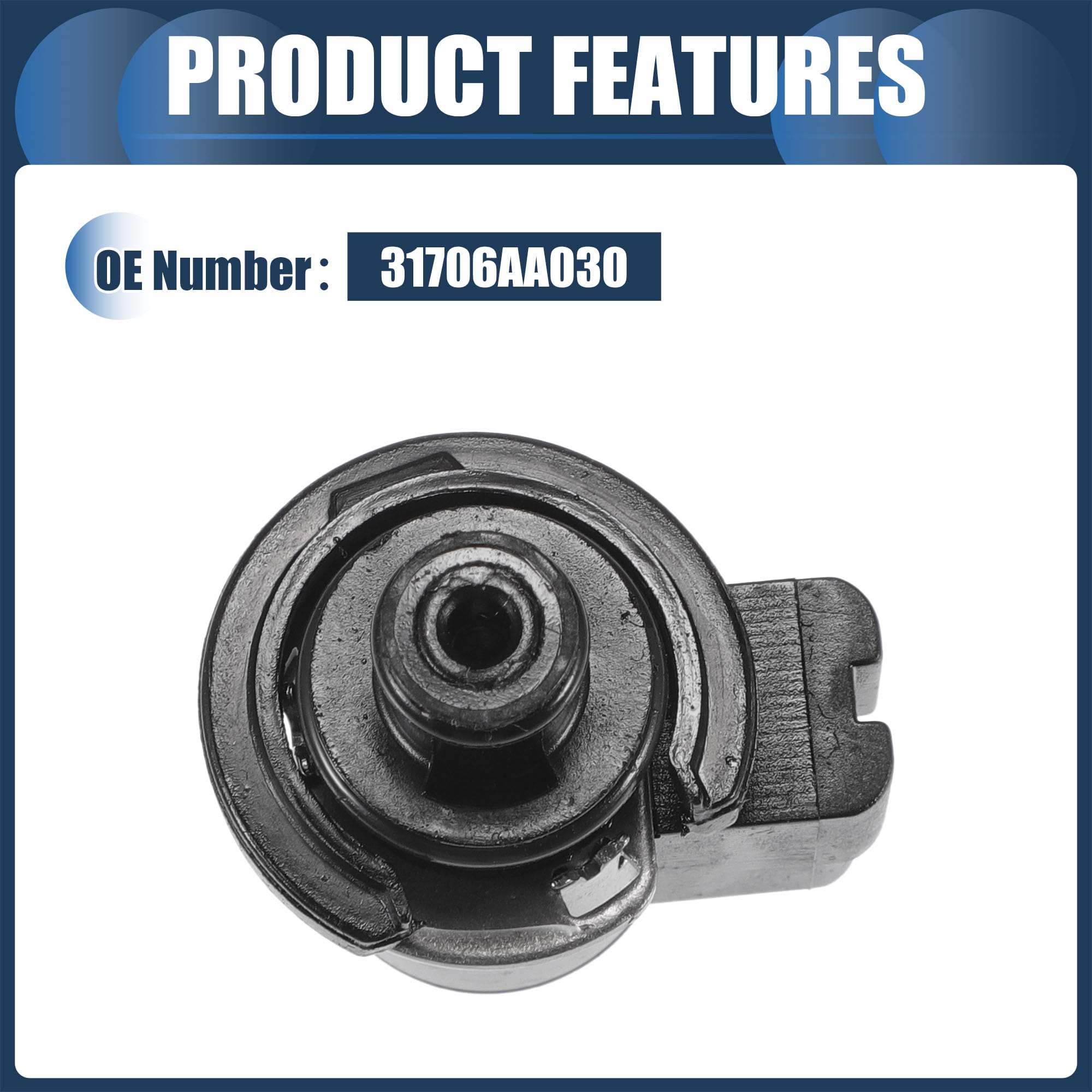 Motoforti Getriebeschaltsolenoid Für Subaru Outback 10-17 1 Stück | Kunststoff, Metall, Schwarz, 4,8x3,6x2,8 cm, OE 31706AA030, Für Subaru Impreza 2012-2016, Für Subaru Legacy 2010-2017