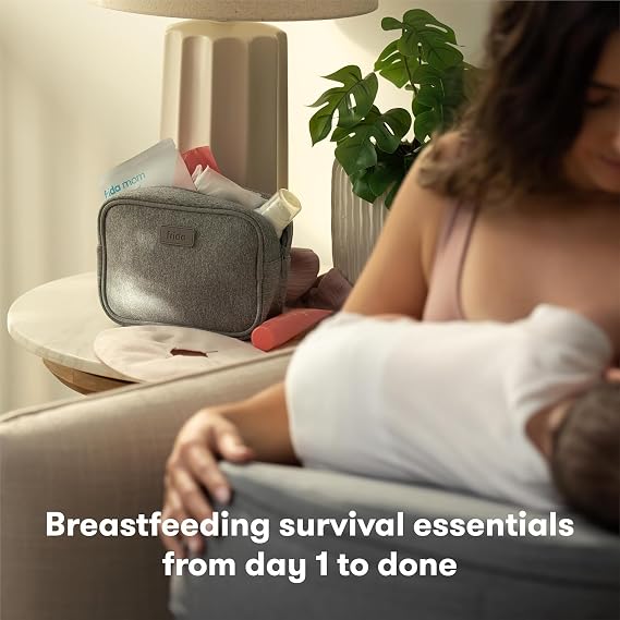 Frida Mom Breastfeeding Survival Kit, 13 Piece Gift Set for Nursing Moms