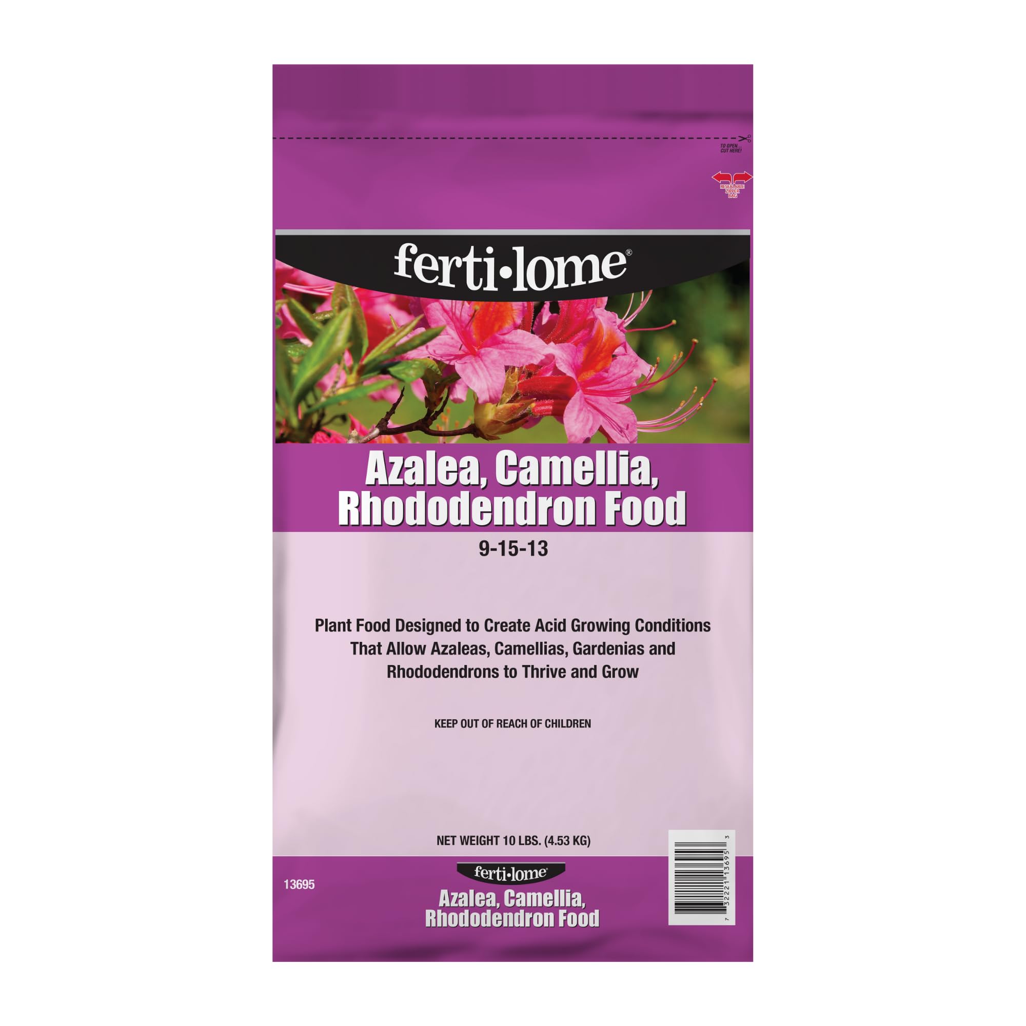 Fertilome Azalea, Camellia, Rhododendron Food 9-15-13 10 lb