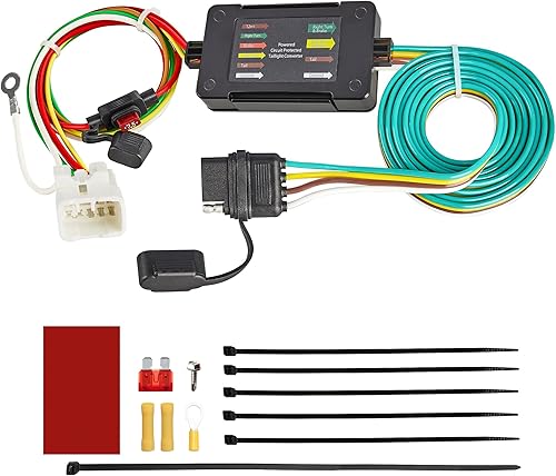 Oyviny Arnés de cableado de remolque personalizado de 4 pines 56040 para Subaru Forester 2009-2022Outback 2010-2022XV Crosstrek 2013-2015Crosstrek
