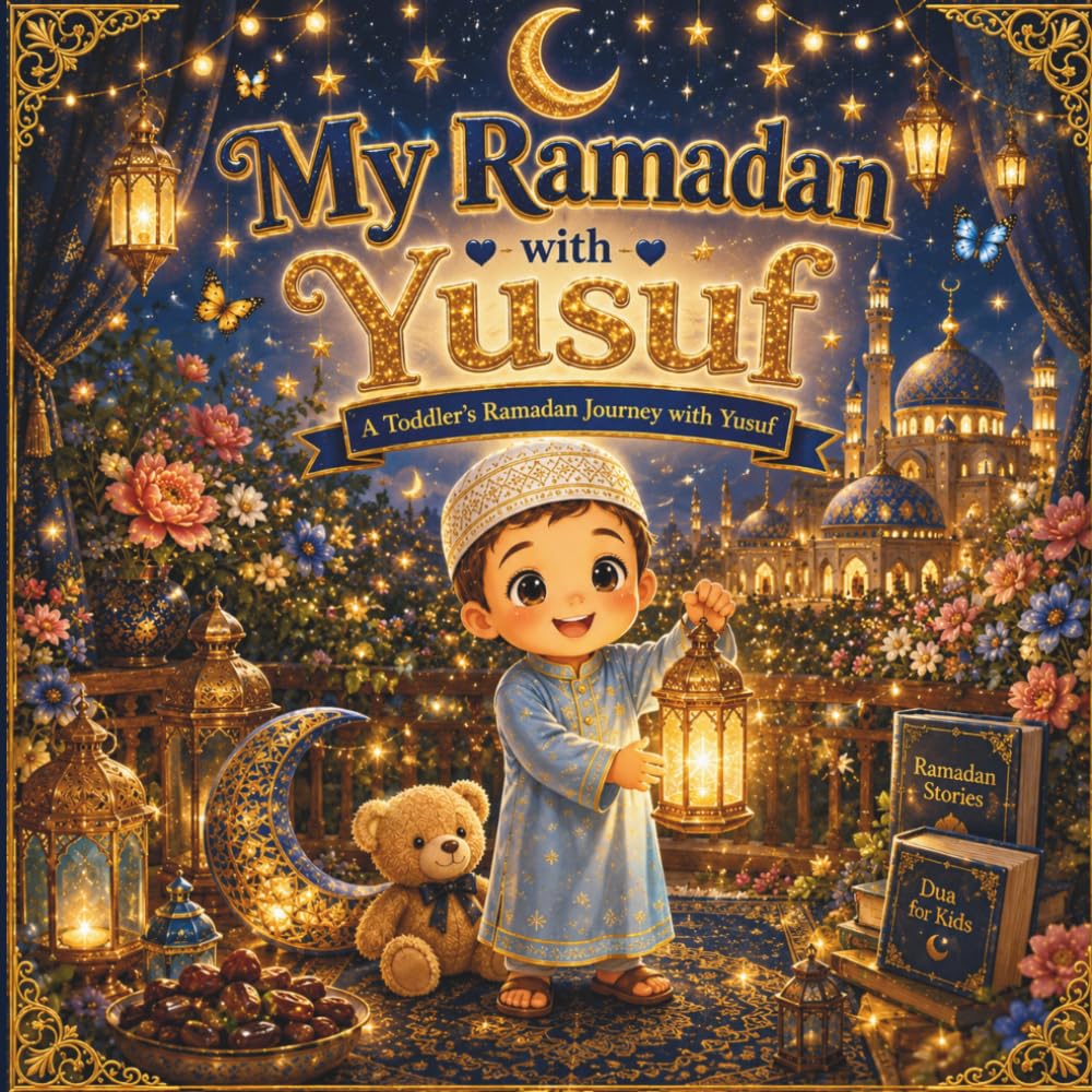 My Ramadan with Yusuf: A Toddler’s Ramadan Journey with Yusuf: Learning About Ramadan, Dua, Kindness, Gratitude, Fasting, Prayer, and Eid for Muslim Children Ages 2–5