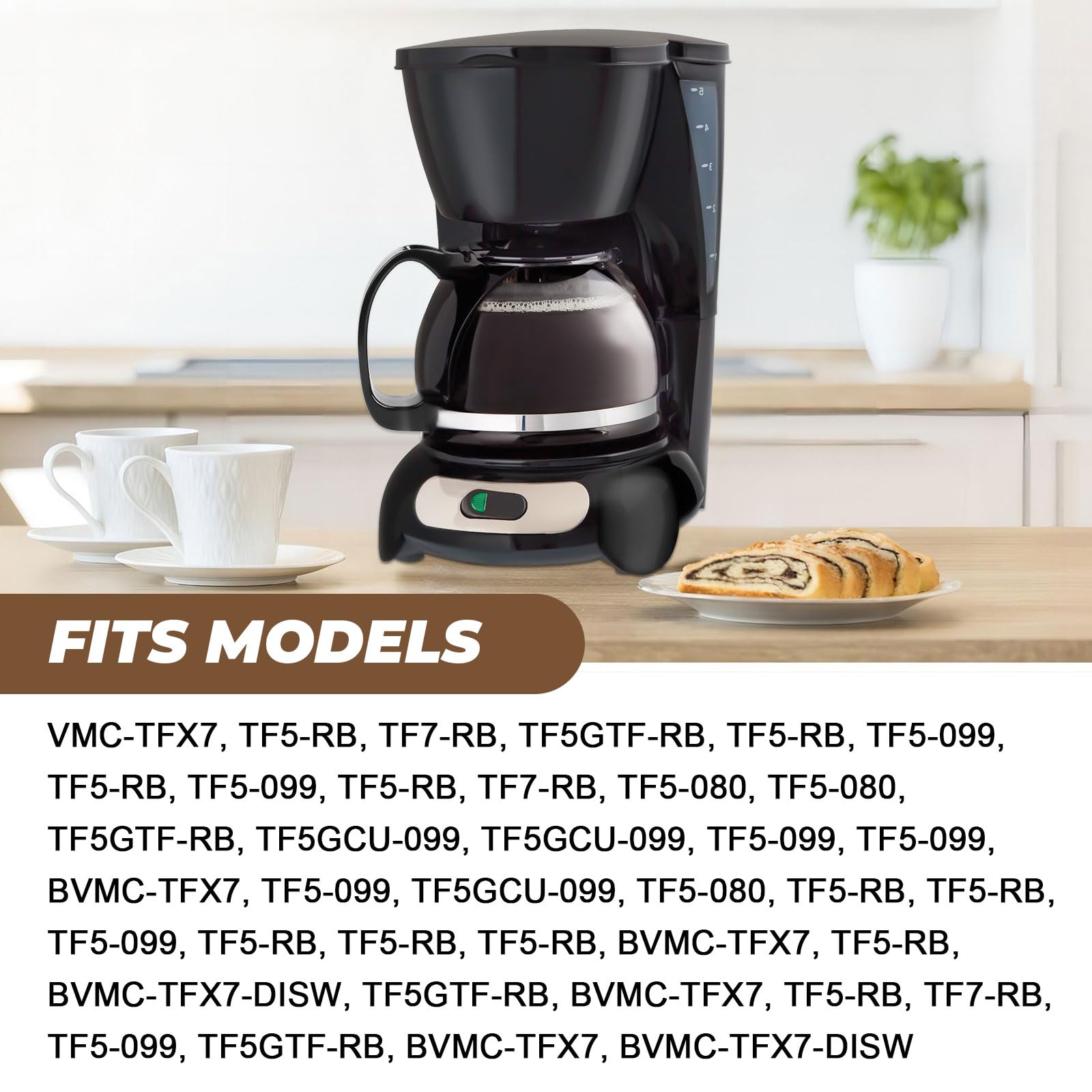 Amazon.com: 4-Cup Glass Carafe fits for Mr.Coffee,Universal Coffee Pot  Machine Glass Carafe Decanter Replacement Accessory with Easy Pour Spout  and Comfortable Grip Handle: Home & Kitchen