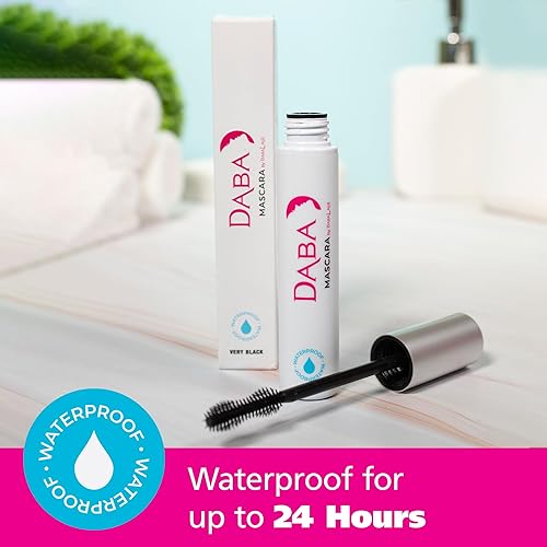 Miniatura 5 de DABALASH Daba Duo - Máscara de pestañas impermeable y suave rímel vegana - Longitud y volumen para pestañas - Muy negro - 0.45 oz y 0.3 oz