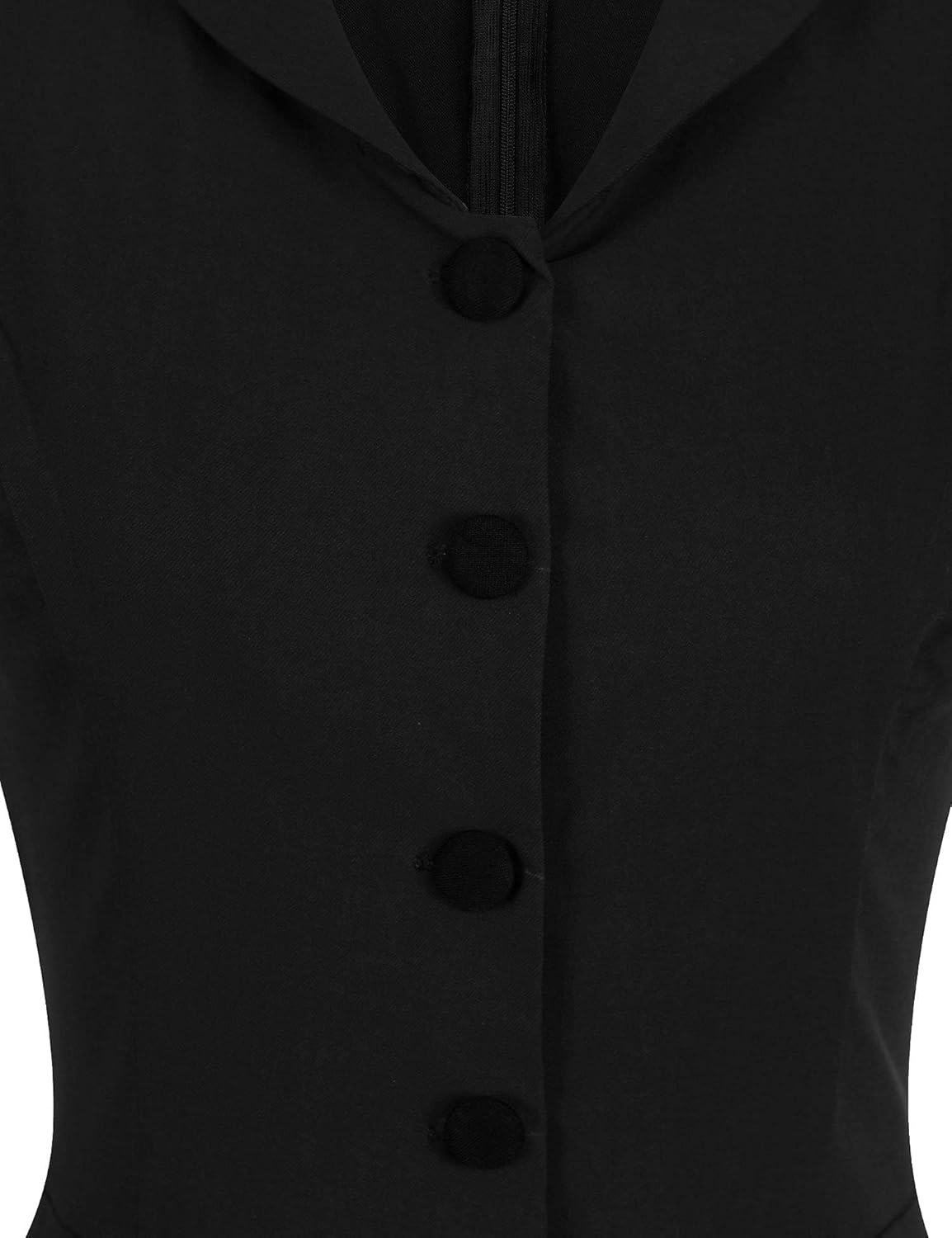 GownTown Women's 1950s Vintage Plaid&Dot Swing Tea Dress with Pockets - Image 4