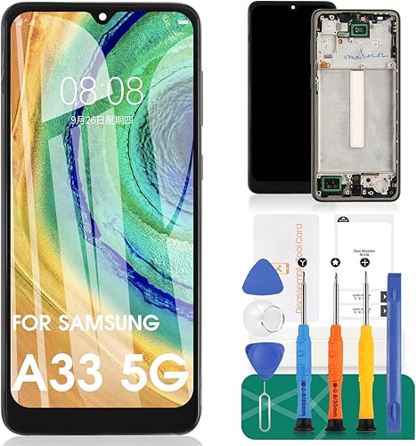 INCELL - Pantalla de repuesto para Samsung Galaxy A33 5G para Galaxy A33 5G LCD para digitalizador SM-A336E SM-A336B Digitalizador pantalla táctil
