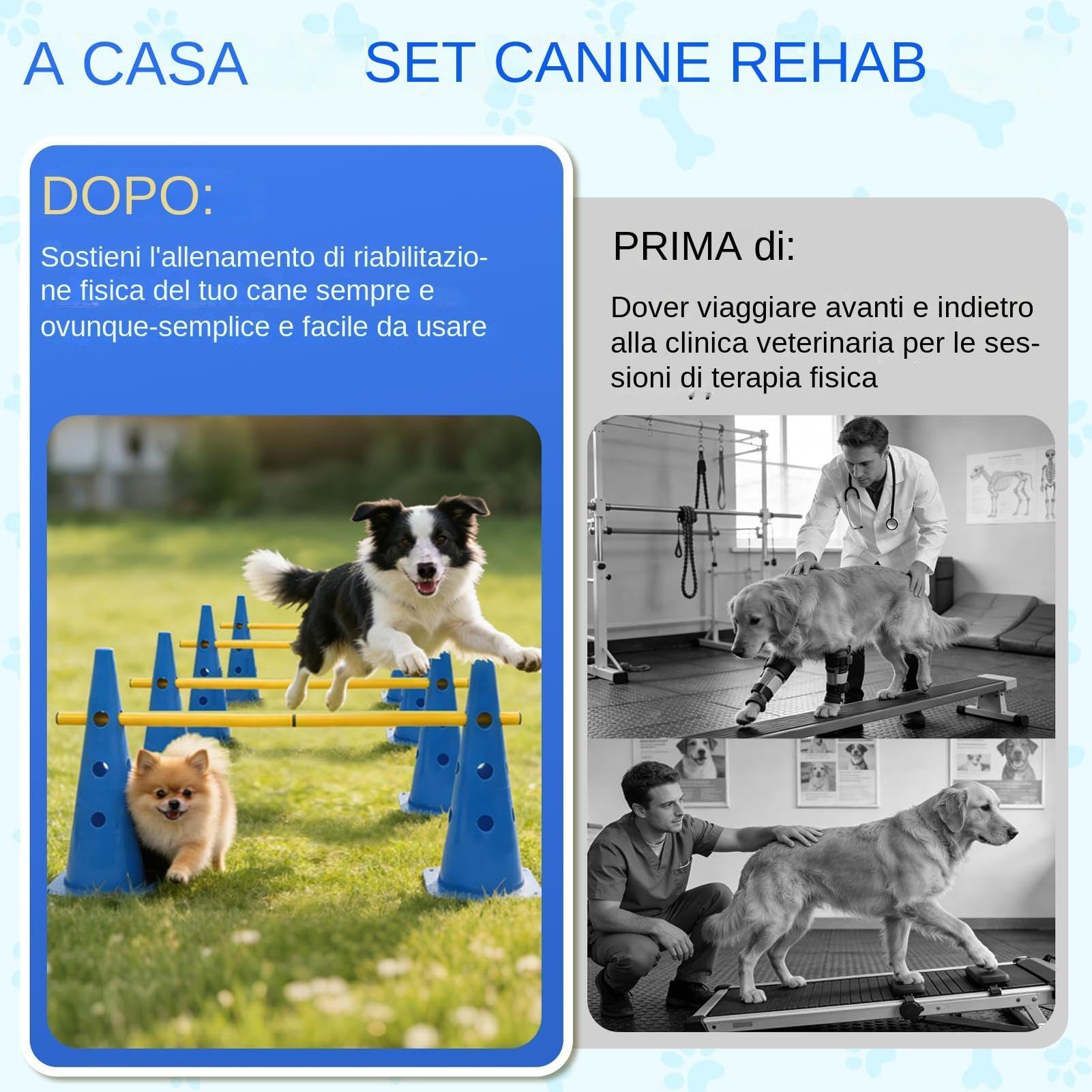 Hunde-Hindernisparcours - Höhenverstellbares Agility Set Für Den Garten | Höhenverstellbares Agility-Training - Robust & langlebig - Ideal für alle Hunderassen - Einfacher Transport - Outdoor & Indoo
