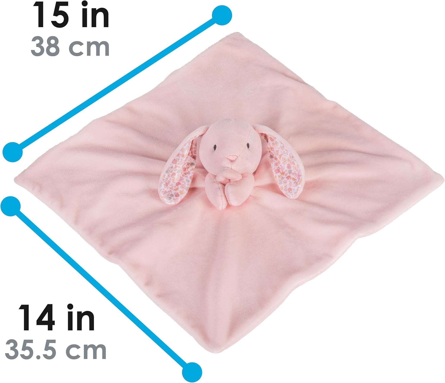 Kids Preferred Carter's Bunny Rabbit Stuffed Animal Security Blanket Soft Yellow Baby Lovey Unisex Lovie Baby Gifts for Newborn Toddler Snuggle Toy