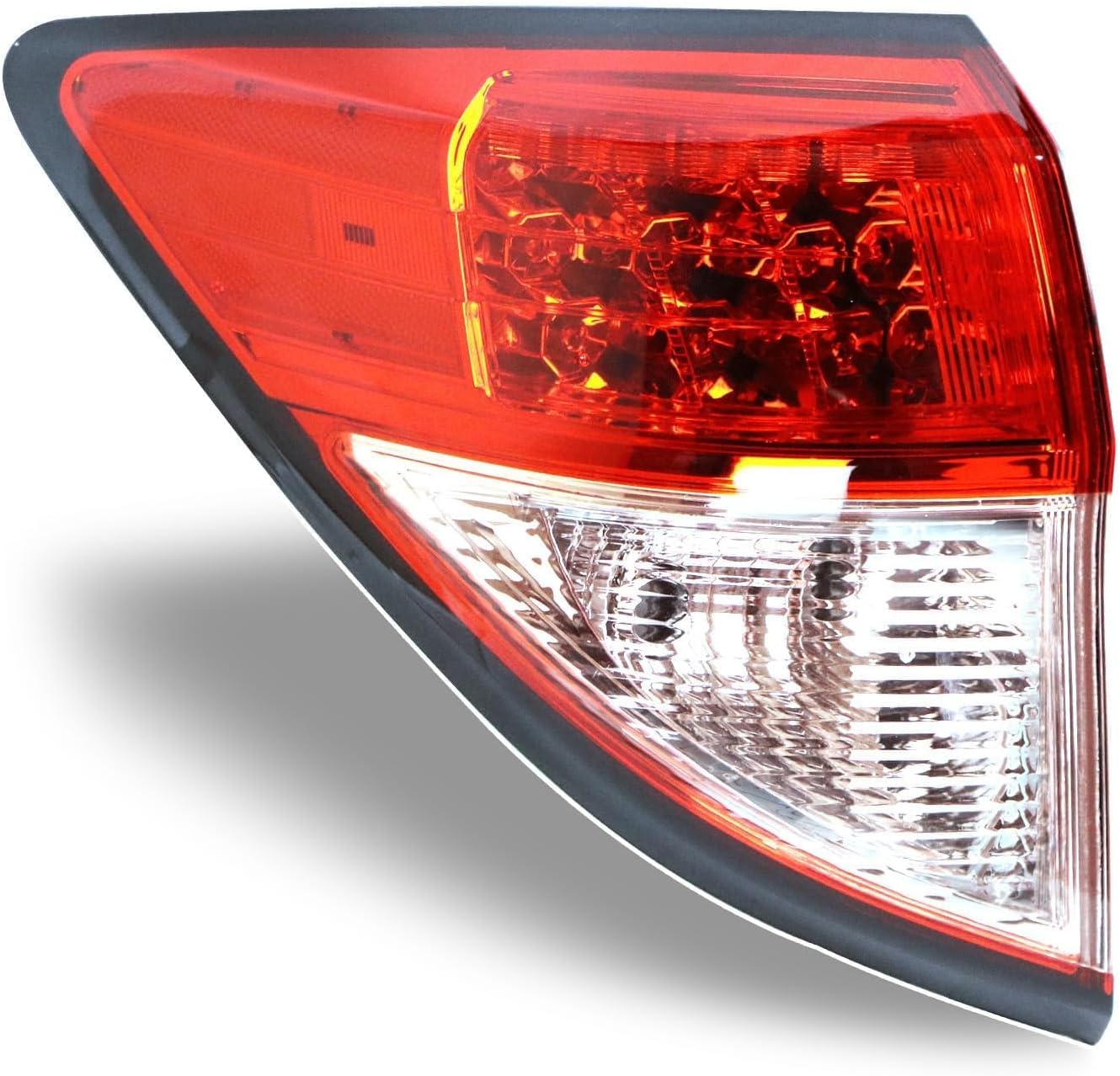 Tail Light Compatible With 2016-2022 Honda HR-V HRV Sedan Outer Left Driver Side Taillight Replace 33552-T7S-A01