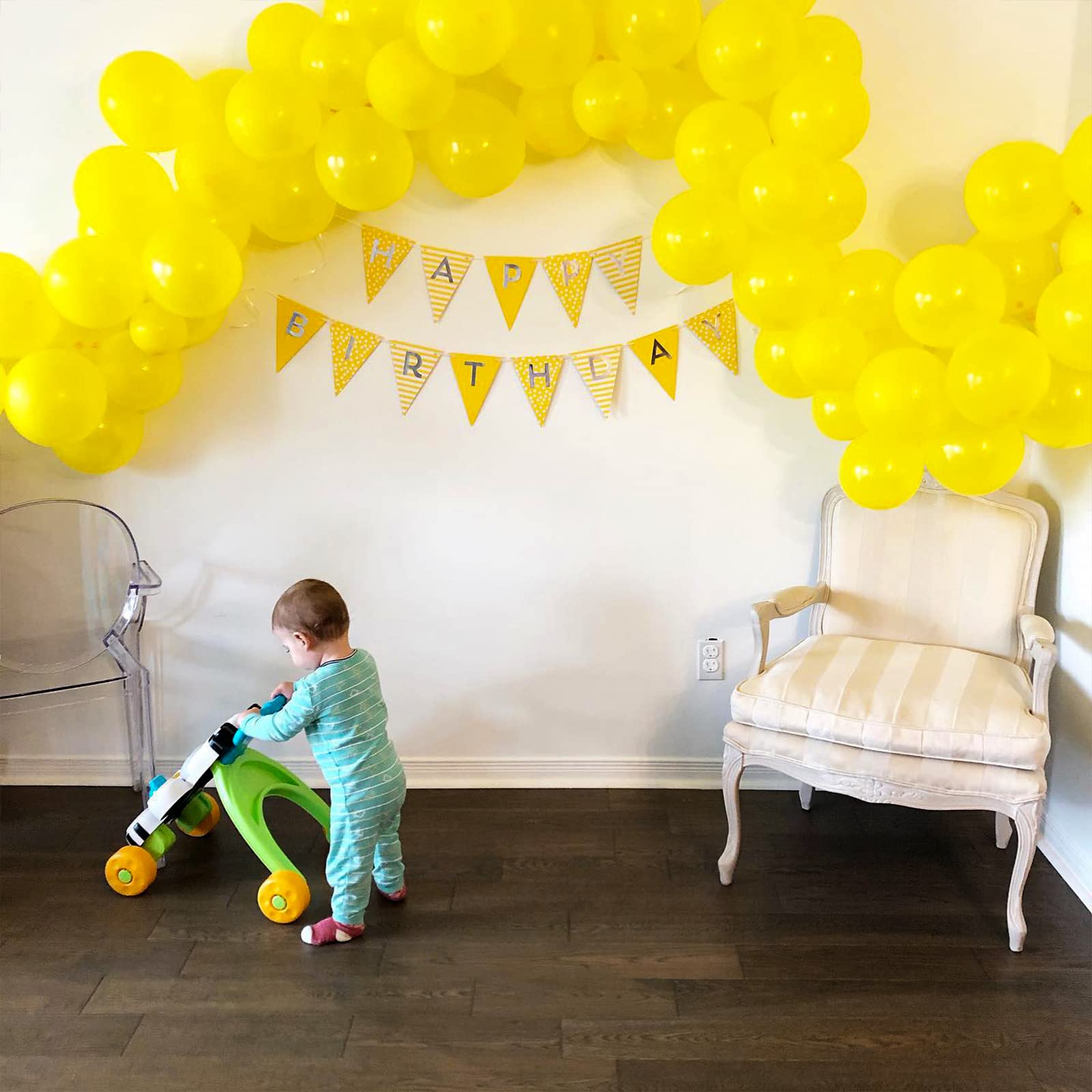 Gele ballonnen voor een vrolijke feestdecoratie kopen | Elk feestje een