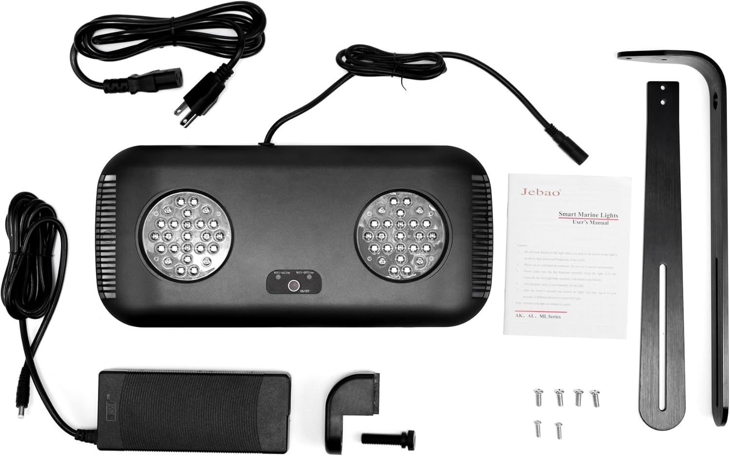 Jebao ML-120 LED light and accessories