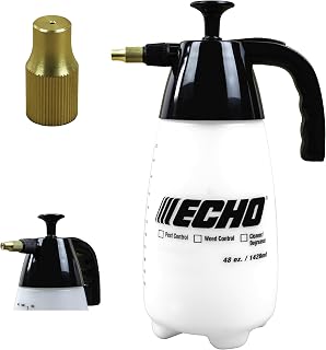 48-Ounce Handheld Pump Sprayer with Ergonomic Handle, Brass Adjustable Spray Nozzle, Anti Clog Filter, for Professionals and Homeowners