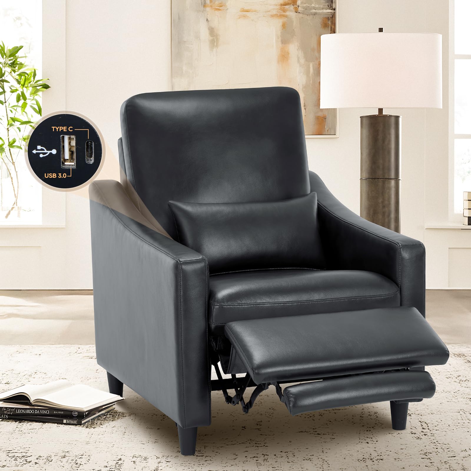 Leather Push Back Recliner Costco Costco Beckett New Arrivals - Main Image
