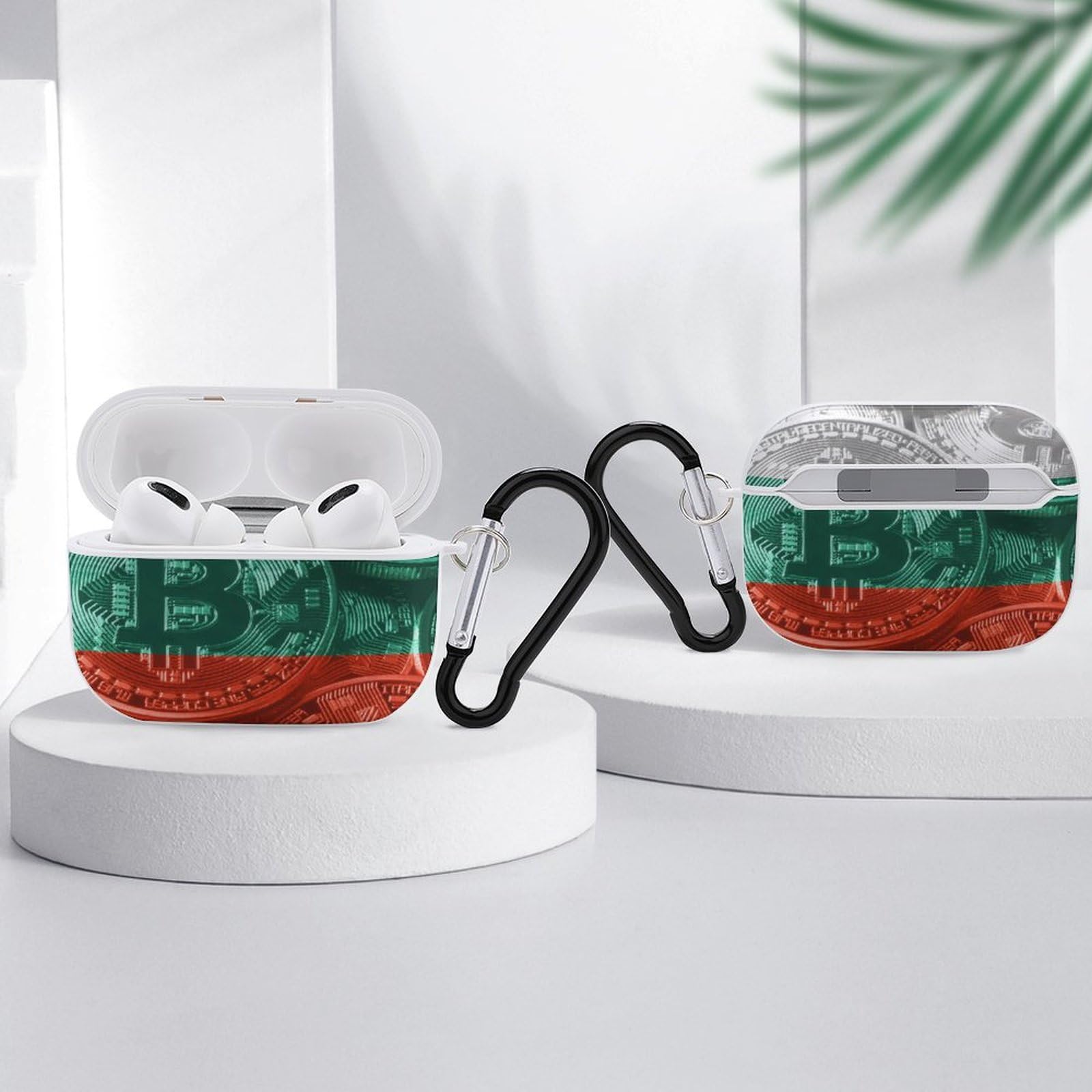 Amazon.com: Bulgaria Flag Bitcoin for Airpods Pro(2nd/1st Generation) Case  with Key Chain, Full Protective Shockproof Case PC Hard Case Cover Supports  Wireless Charging : Electronics