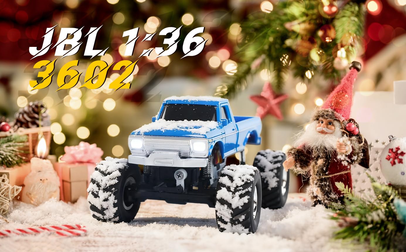 JABAILE 3602 1/36 4WD 2.4G Radio Controlled Off Road Veicoli Mini Crawler Auto Lipo Batteria Luci RTR RC Giocattoli Modello Regalo Hobby Modello