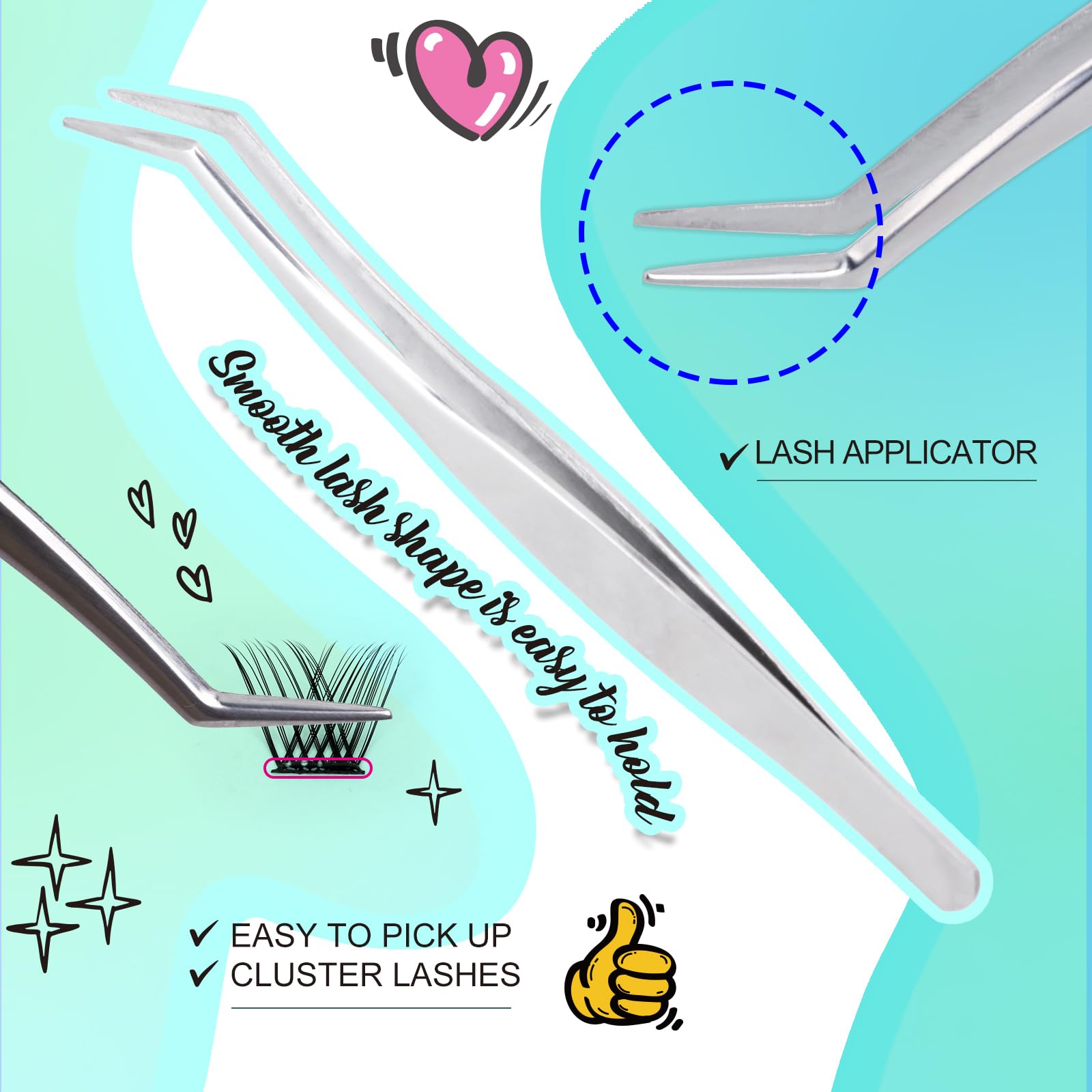 Self Adhesive Ciglia Finte Ciuffetti 84pcs Kit Extension Ciglia D Curl Pre Glued Eyelashes DIY Lash Extension Kit 8-14mm Ciuffetti Ciglia Extension Ciglia Volume (Y14 D Curl 8-14mix)