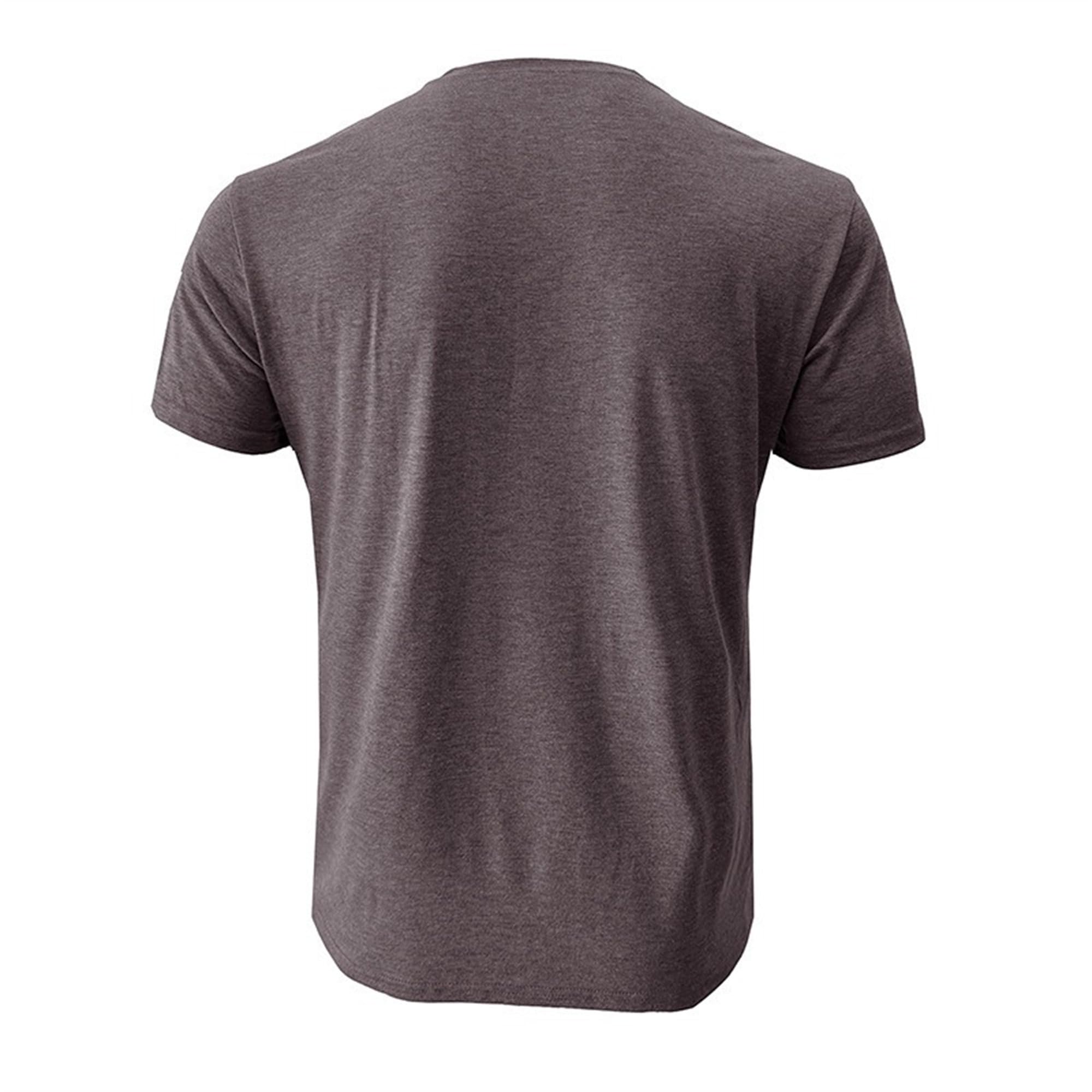 Zylphorix Men Breathable Thin Round Neck Polo Shirts Quarter Button Chest Pocket Henry T-Shirt Summer Casual Outdoor Pullover (Coffee,Large)