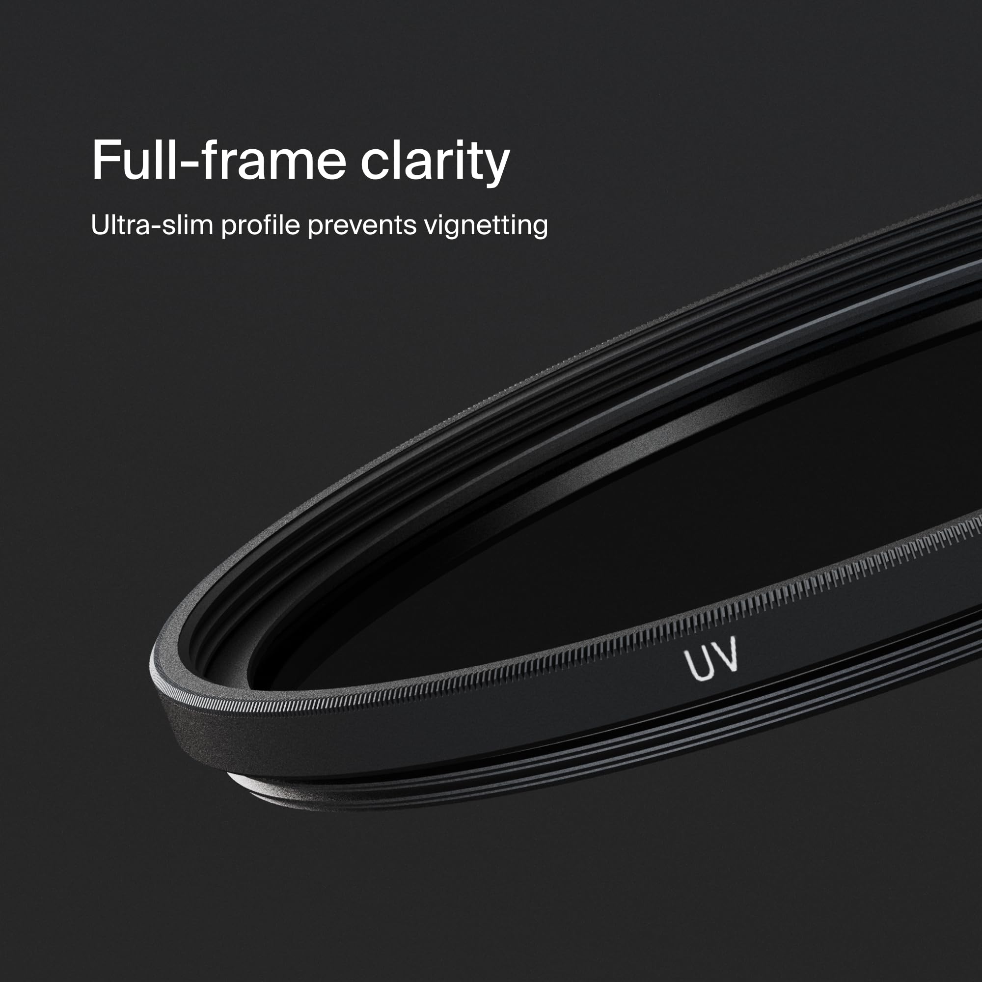 Urth 52 mm Filtro UV para Objetivo (Plus) — Nano-Recubrimiento de 30 Capas, Vidrio óptico HD, protección UV para Objetivo de cámara