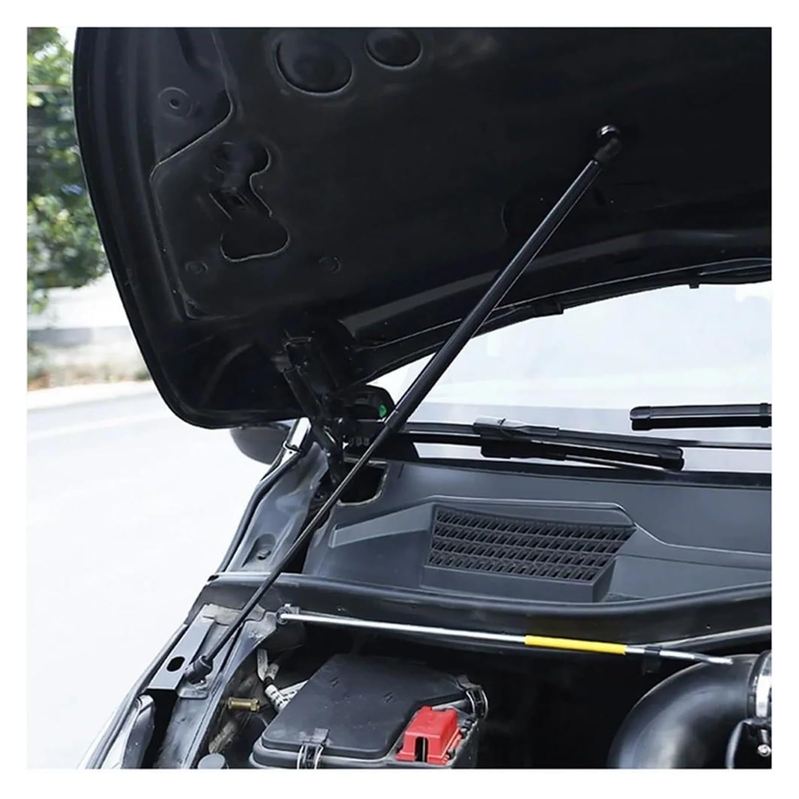Capot Avant Ressort pour Benz pour Vito pour Viano pour Classe V W447 2014-2022 Capot Avant De Voiture Couvercle Ressorts Support Levage Barres Choc Tige À Gaz(Red)