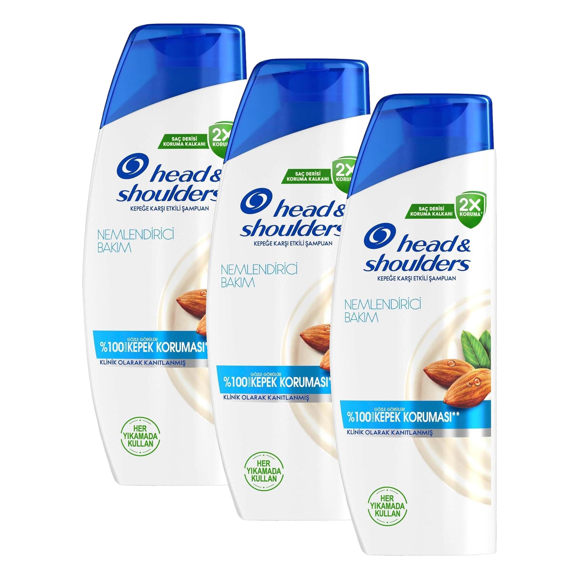 Head & Shoulders Nemlendirici Bakım Şampuan 330 ml (3 paketi)