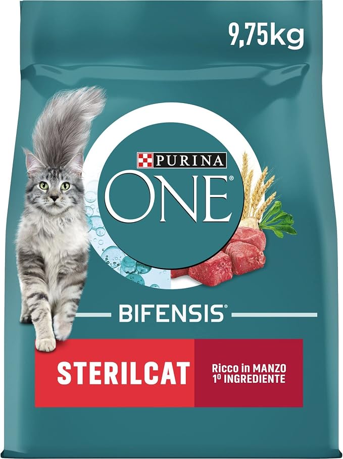 Purina One Gato Bifensis Esterilizado Carne de Vaca y Trigo 9,7 kg