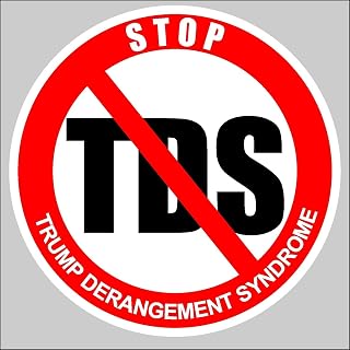 ION Graphics Trump Tds Derangement Syndrome Maga Sticker Decal Window Bumper