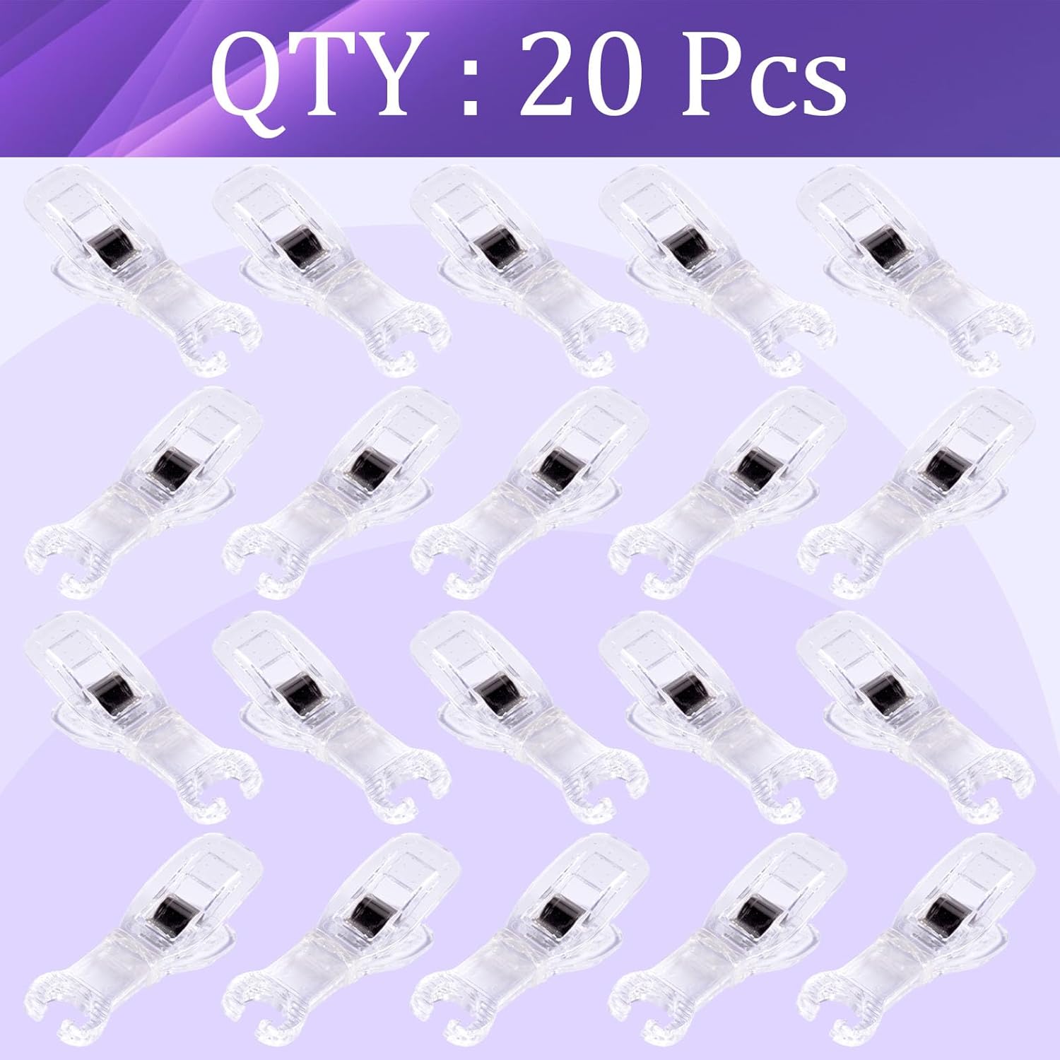 20PCS Piercing Clamps and 50Pcs Mixed Catheter Piercing - Usiriy Disposable Piercing Needle Slot Forceps Clamp Clip and Catheter Needles 14G 16G 18G 20G 22G Hollow Needles