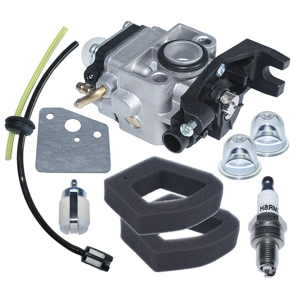 Kit de Filtro de Aire for carburador Compatible con desbrozadoras GX35 HHT35 HHT35S (reemplaza 16100-Z0Z-034)