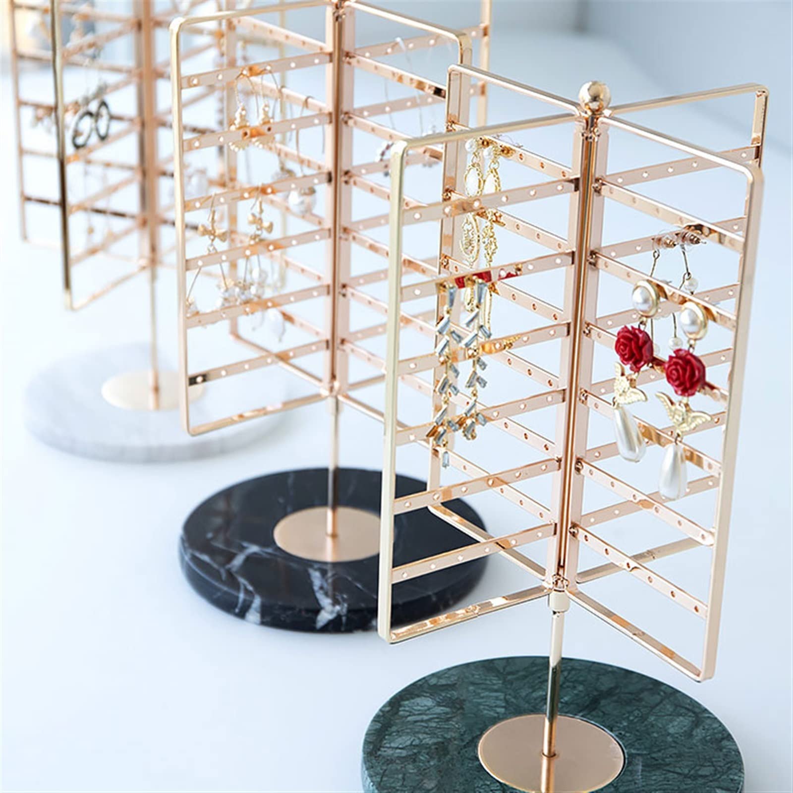 Wresetly Support Rotatif à 360° Pour Boucles D'oreilles - En