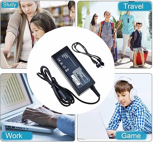 Miniatura 5 de Jantoy ACDC Adapter Replacement for Eltron Zebra LP2543PSAT 120551-101 LP2542PSAT Eii Thermal Label Printer Power Supply Cord Cable PS Charger Mains