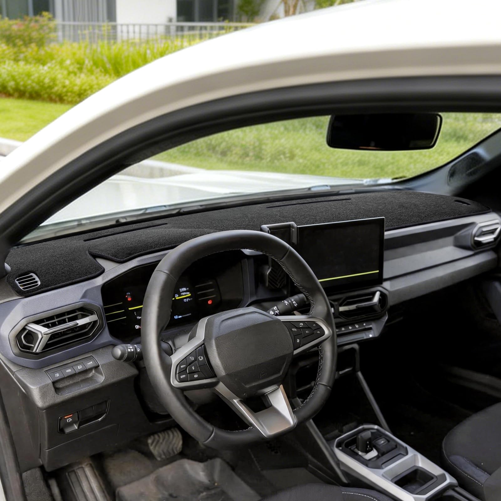 Protection Solaire de Tableau de Bord de Voiture pour Dacia Duster 2024 2025 2026 Bigster 2025-2027 Tapis Anti-Rayures antidérapant Accessoires intérieurs (Polyester)